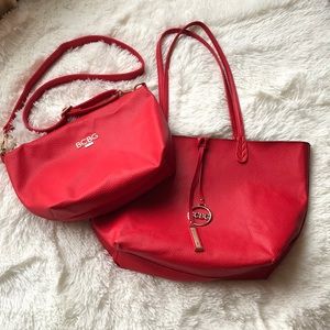 BCBG Tote Bag and Crossbody Purse